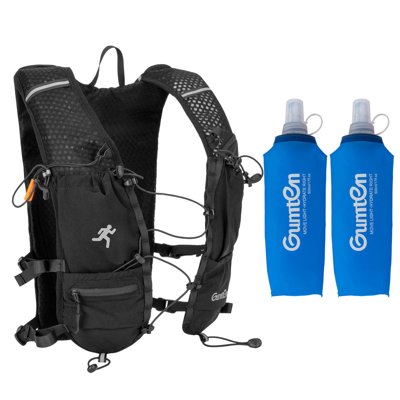 Load image into Gallery viewer, Marathon Trail Running Hydration Backpack Vest - Unisex Lightweight Nylon Vest with Multi-Pocket Storage
