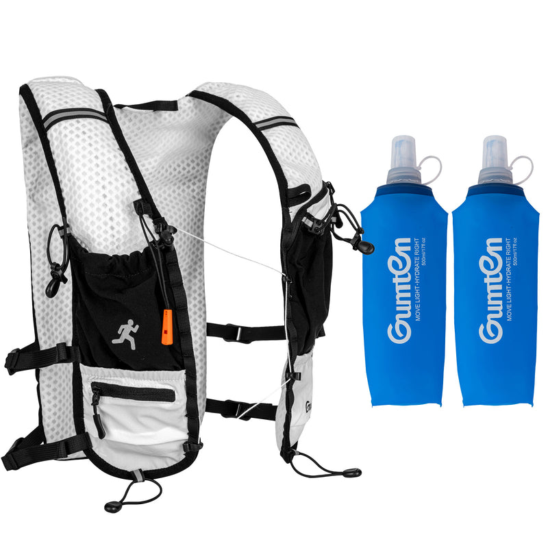 Load image into Gallery viewer, Outdoor Custom Hydration Vest Backpack - Lightweight Waterproof Running Hiking Vest with Water Bottle Pocket
