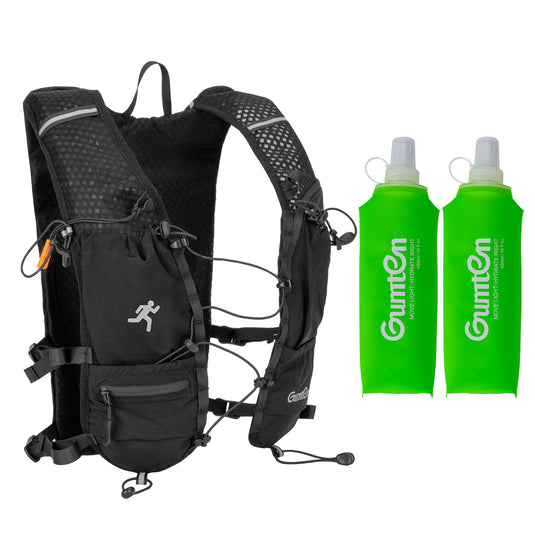 Marathon Trail Running Hydration Backpack Vest - Unisex Lightweight Nylon Vest with Multi-Pocket Storage