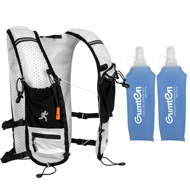 Load image into Gallery viewer, Outdoor Custom Hydration Vest Backpack - Lightweight Waterproof Running Hiking Vest with Water Bottle Pocket

