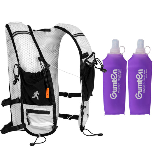 Outdoor Custom Hydration Vest Backpack - Lightweight Waterproof Running Hiking Vest with Water Bottle Pocket