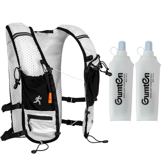 Outdoor Custom Hydration Vest Backpack - Lightweight Waterproof Running Hiking Vest with Water Bottle Pocket