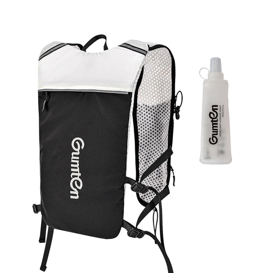 Gumten Outdoor Hydration Vest - Waterproof Lightweight Running Jogging Hiking Vest with Water Bottle Holder