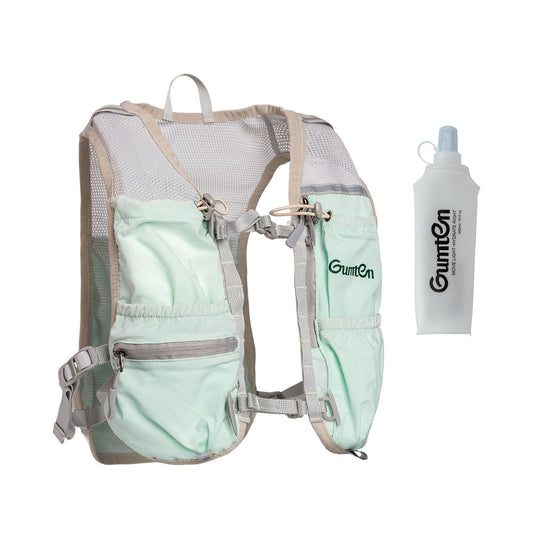 Running Vest for Women and Men, Hydration Running Backpack, Runners Vest, Hydration Vest, with Front Phone Holder, Adjustable Chest and Waist Strap