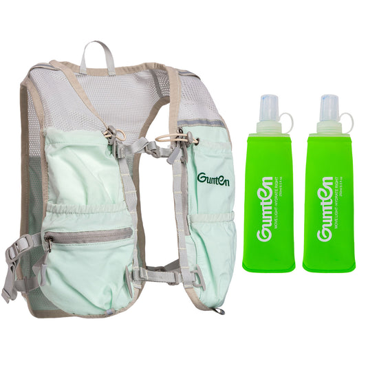 Custom Fashion Sports Multi-Functional Compact Portable Water Bladder Running Vest Phone Holder Hydration Backpack Running Vest