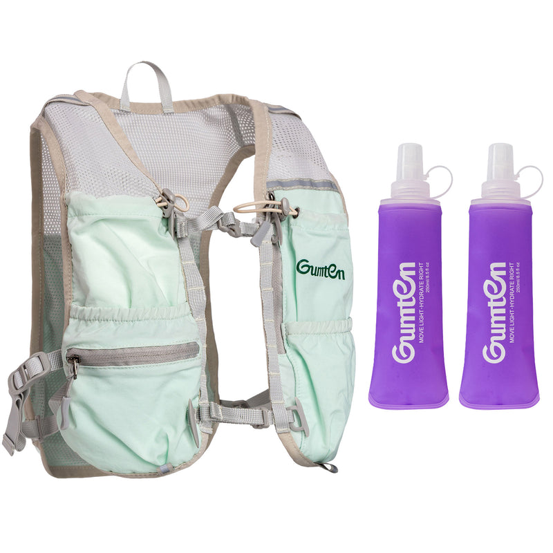 Load image into Gallery viewer, Custom Fashion Sports Multi-Functional Compact Portable Water Bladder Running Vest Phone Holder Hydration Backpack Running Vest
