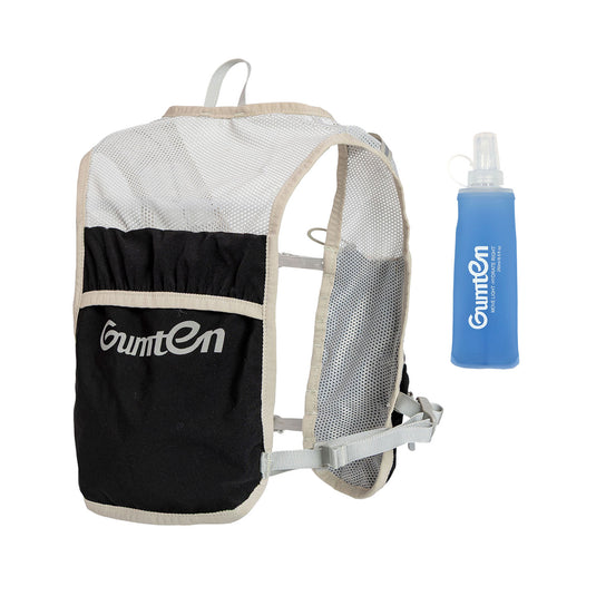 Gumten Running Vest, Breathable Running Hydration Vest with 250ML Water Bladder, Sport Vest for Hiking, Trail Marathon Race, Ideal for Women and Men
