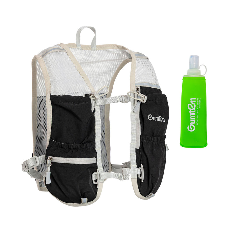 Load image into Gallery viewer, Gumten Running Vest, Breathable Running Hydration Vest with 250ML Water Bladder, Sport Vest for Hiking, Trail Marathon Race, Ideal for Women and Men
