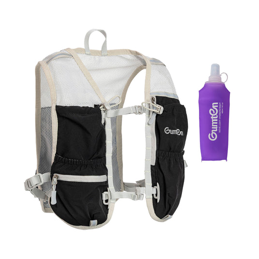 Running Vest for Women and Men, Hydration Running Backpack, Runners Vest, Hydration Vest, with Front Phone Holder, Adjustable Chest and Waist Strap