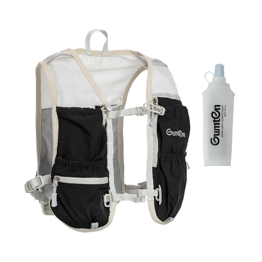 Running Vest for Women and Men, Hydration Running Backpack, Runners Vest, Hydration Vest, with Front Phone Holder, Adjustable Chest and Waist Strap