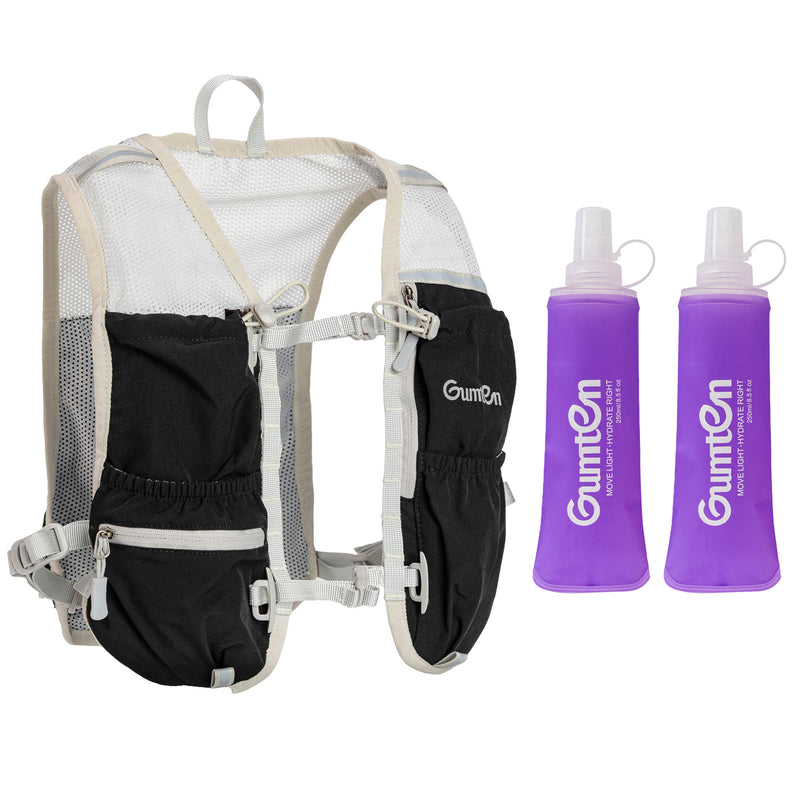 Load image into Gallery viewer, Gumten Logo Outdoor Sports Hiking Cycling Racing Lightweight Nylon Hydration Pack Trail Running Vest for Men Women
