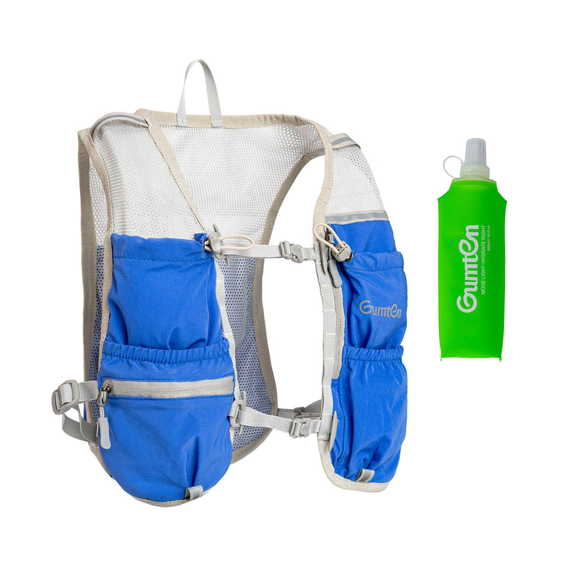Load image into Gallery viewer, Running Hydration Vest Backpack, Lightweight Water Backpack with 480ML Water Bottle for Women Men,Adjustable Running Vest Pack for Trail Running Hiking Cycling Race Marathon
