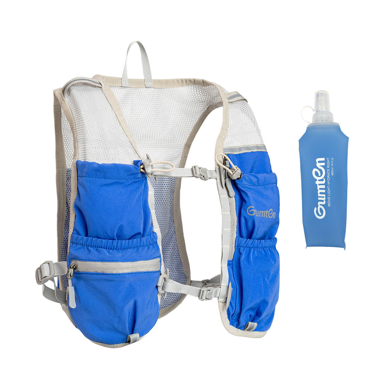 Load image into Gallery viewer, Running Hydration Vest Backpack, Lightweight Water Backpack with 480ML Water Bottle for Women Men,Adjustable Running Vest Pack for Trail Running Hiking Cycling Race Marathon
