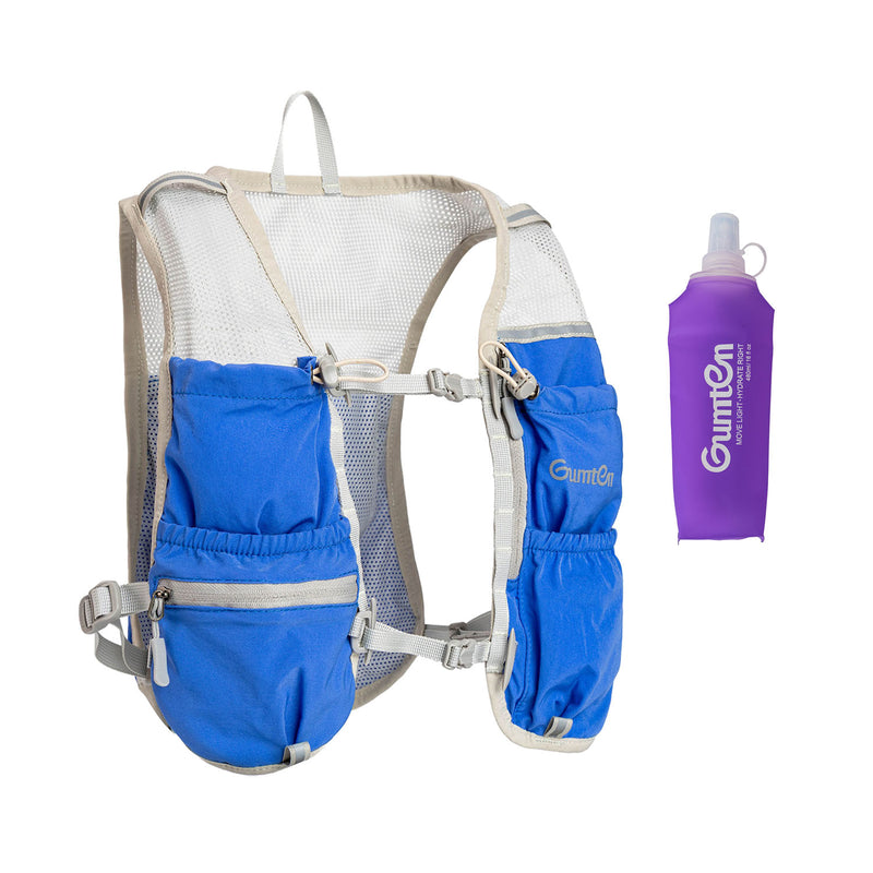 Load image into Gallery viewer, Running Hydration Vest Backpack, Lightweight Water Backpack with 480ML Water Bottle for Women Men,Adjustable Running Vest Pack for Trail Running Hiking Cycling Race Marathon
