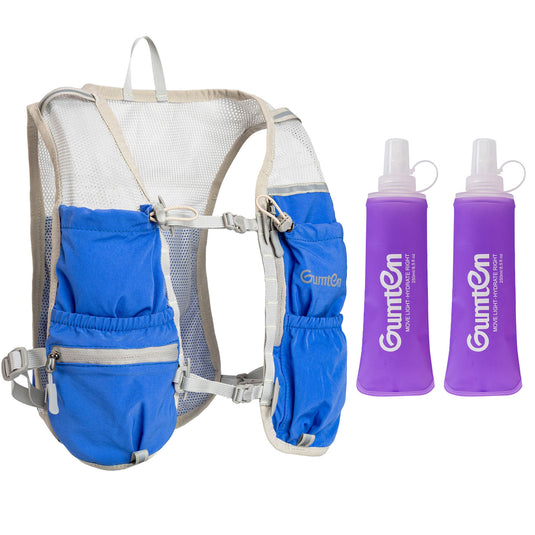 Running Vest for Women Men, Lightweight Water Backpack, Adjustable Chest Straps Running Hydration Backpack for Running Cycling Hiking