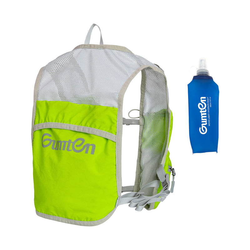 Load image into Gallery viewer, Gumten Running Hydration Vest for Men &amp; Women, Hydration Backpack, Pack with 480ML Water Bottle Pocket, Lightweight Breathable for Hiking, Climbing, Marathon &amp; Cycling
