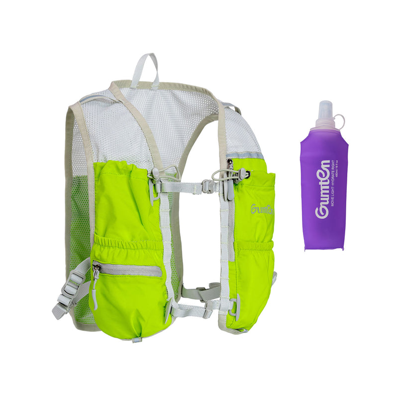 Load image into Gallery viewer, Gumten Running Hydration Vest for Men &amp; Women, Hydration Backpack, Pack with 480ML Water Bottle Pocket, Lightweight Breathable for Hiking, Climbing, Marathon &amp; Cycling
