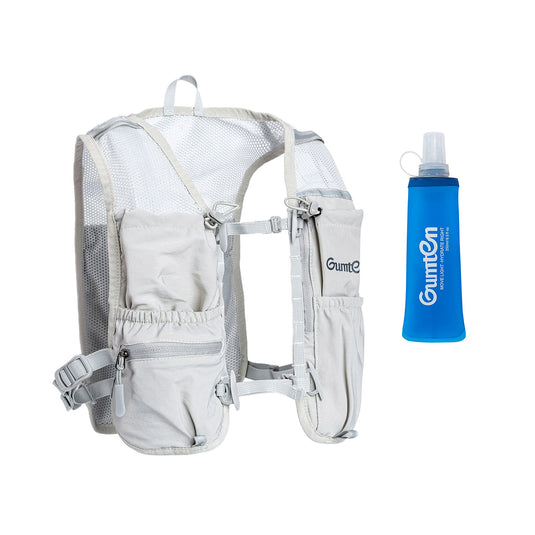 Hiking Cycling Water Bottle Lightweight Nylon Running Vest Storage Phone Holder Hydration Running Vest for Outdoor Sports