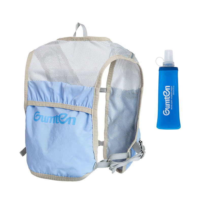 Load image into Gallery viewer, Adjustable Lightweight Hydration Running Vest for Trail Running Marathon Breathable Material, Durable Portable Soft Bottle Hydration Vest
