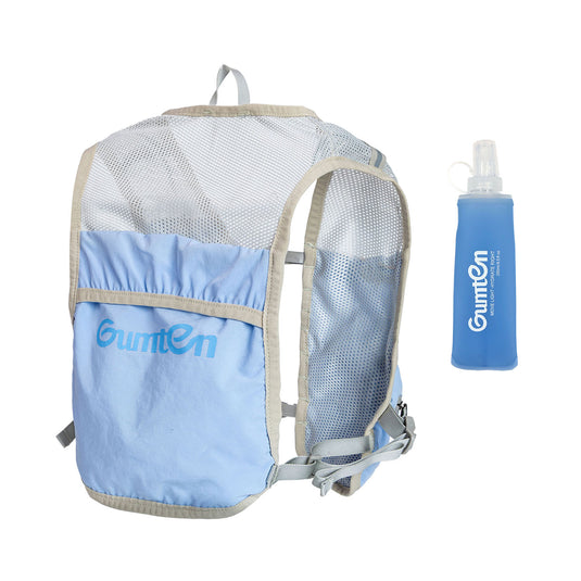 Adjustable Lightweight Hydration Running Vest for Trail Running Marathon Breathable Material, Durable Portable Soft Bottle Hydration Vest