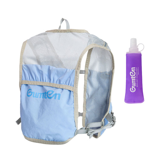 Adjustable Lightweight Hydration Running Vest for Trail Running Marathon Breathable Material, Durable Portable Soft Bottle Hydration Vest