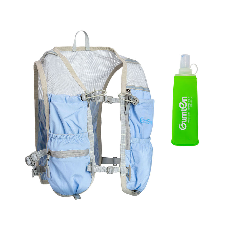 Load image into Gallery viewer, Adjustable Lightweight Hydration Running Vest for Trail Running Marathon Breathable Material, Durable Portable Soft Bottle Hydration Vest
