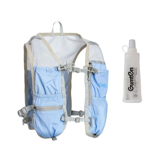 Adjustable Lightweight Hydration Running Vest for Trail Running Marathon Breathable Material, Durable Portable Soft Bottle Hydration Vest