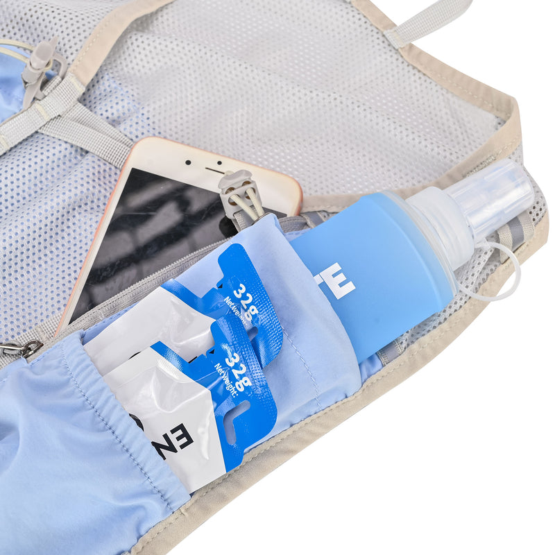 Load image into Gallery viewer, Adjustable Lightweight Hydration Running Vest for Trail Running Marathon Breathable Material, Durable Portable Soft Bottle Hydration Vest
