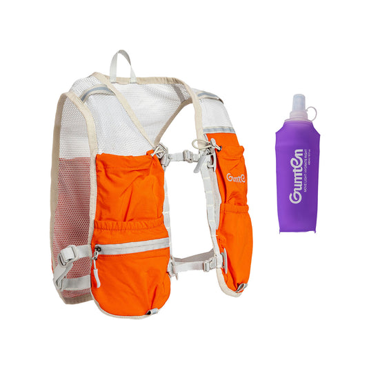 Gumten Outdoor Sports Hiking Cycling Racing Lightweight Mesh Hydration Pack Trail Running Vest for Men Women