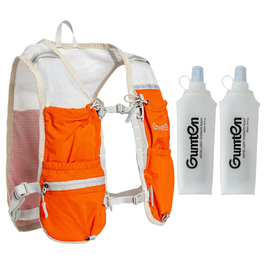 Gumten Women Men Fashion Adjustable Hiking Backpack Vest Marathon Lightweight Water Resistant Phone Holder Mesh Hydration