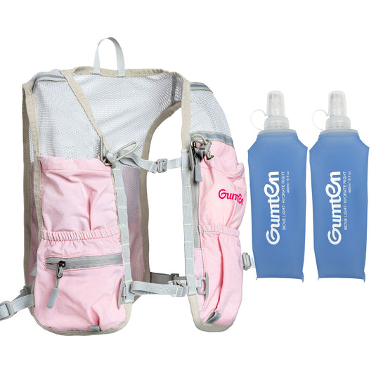 New Lightweight Nylon Running Vest Breathable Trail Features Outdoor Sports Hydration Water Bottle Bag for Hiking