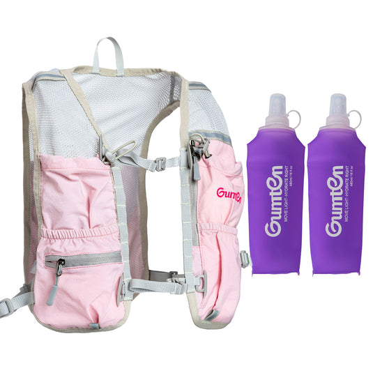 New Lightweight Nylon Running Vest Breathable Trail Features Outdoor Sports Hydration Water Bottle Bag for Hiking