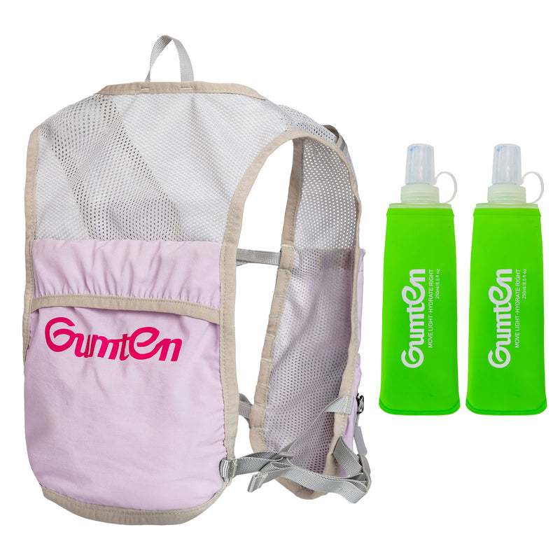 Load image into Gallery viewer, Gumten Lightweight Vest for Jogging Cycling Hiking Outdoor Bag Water Bottle Hydration Pack Trail Running Vest
