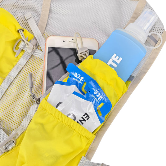 Running Hydration Vest for Women Men - Lightweight Running Water Backpack Hydration Pack with 6 Pockets, Breathable Water Vest for Hiking Trail Cycling Marathon Race