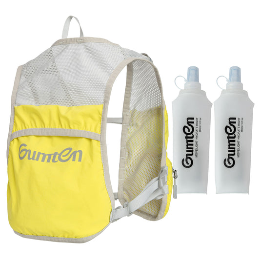 Running Hydration Vest for Women Men - Lightweight Running Water Backpack Hydration Pack with 6 Pockets, Breathable Water Vest for Hiking Trail Cycling Marathon Race