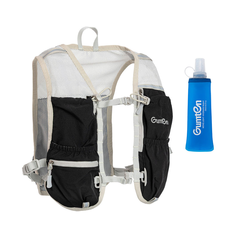 Load image into Gallery viewer, Gumten Running Vest, Breathable Running Hydration Vest with 250ML Water Bladder, Sport Vest for Hiking, Trail Marathon Race, Ideal for Women and Men
