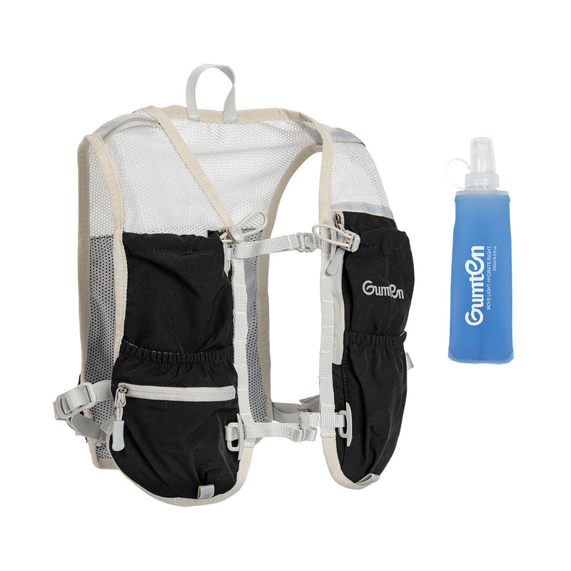 Load image into Gallery viewer, Gumten Running Vest, Breathable Running Hydration Vest with 250ML Water Bladder, Sport Vest for Hiking, Trail Marathon Race, Ideal for Women and Men
