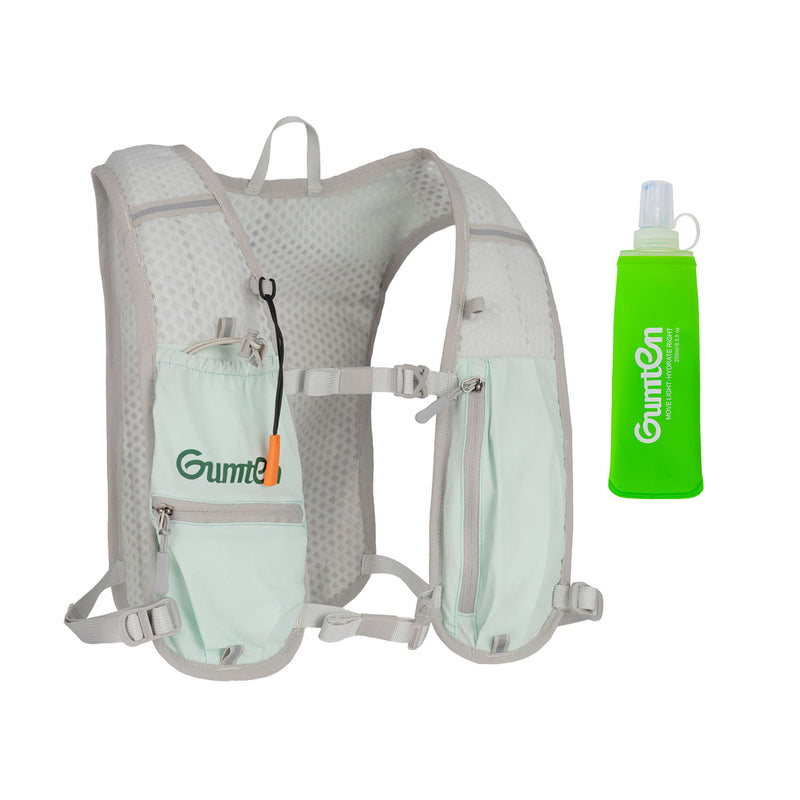 Load image into Gallery viewer, Gumten Outdoor Adventure Ready Hydration Vest Waterproof Running Vest with Water Bottle Storage &amp; Phone Holder
