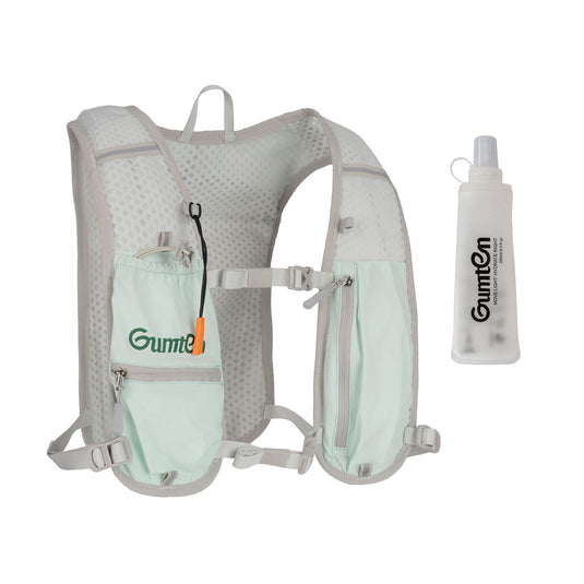 Gumten Outdoor Adventure Ready Hydration Vest Waterproof Running Vest with Water Bottle Storage & Phone Holder