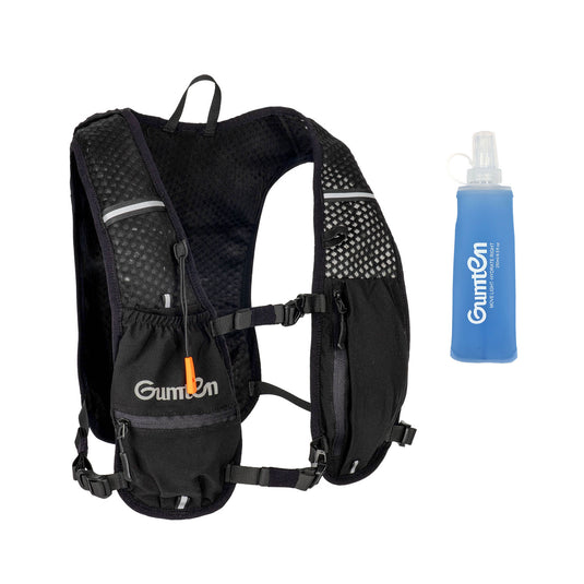 Gumten Hot Sale Hydration Vest for Outdoor Sports Lightweight Breathable Running Hiking Cycling Vest with Storage Pockets
