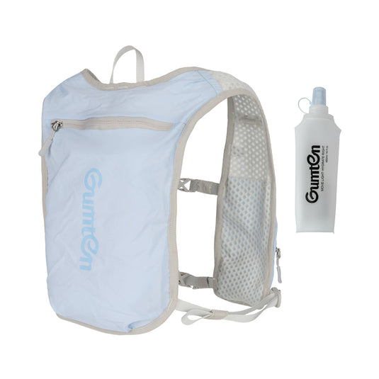 Gumten Durable Custom Hydration Vest - Waterproof Breathable Running Hiking Jogging Vest with Multi-Pocket Design & Adjustable Fit