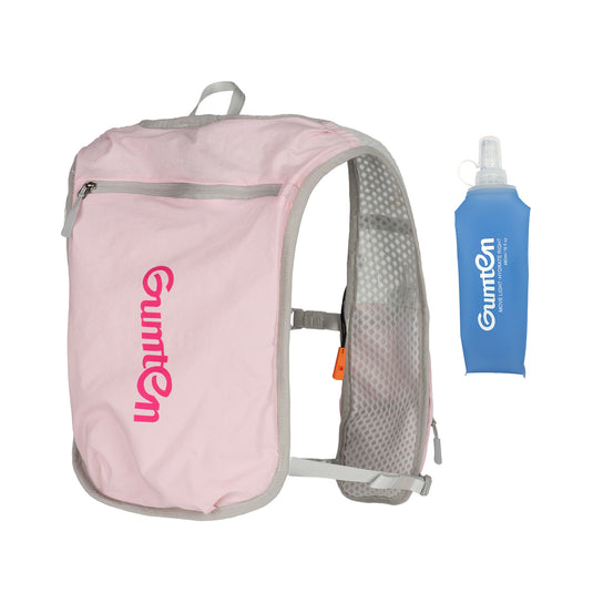 Lightweight Breathable Hydration Vest - Unisex Running Hiking Outdoor Vest with Water Bottle Holder & Reflective Strips