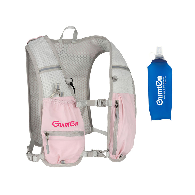 Load image into Gallery viewer, Lightweight Breathable Hydration Vest - Unisex Running Hiking Outdoor Vest with Water Bottle Holder &amp; Reflective Strips
