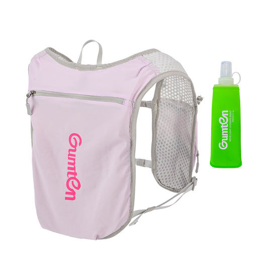 Durable Nylon Hydration Vest - Lightweight Running Jogging Hiking Vest with Waterproof& Adjustable Straps