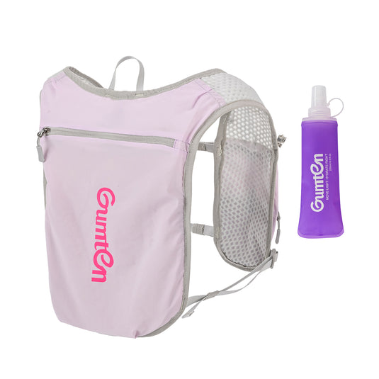 Durable Nylon Hydration Vest - Lightweight Running Jogging Hiking Vest with Waterproof& Adjustable Straps