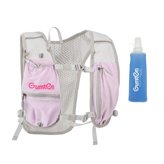 Durable Nylon Hydration Vest - Lightweight Running Jogging Hiking Vest with Waterproof& Adjustable Straps