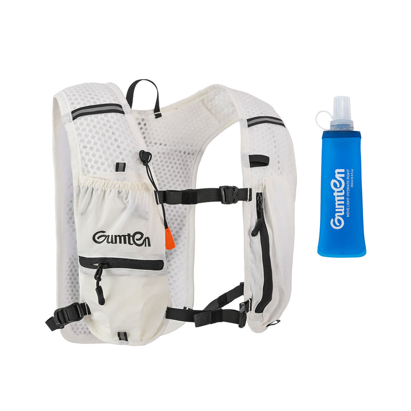 Load image into Gallery viewer, Gumten Trail Running Jogging Hydration Vest Waterproof Lightweight Vest with Water Bottle Holder &amp; Phone Pocket
