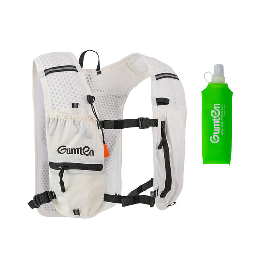 Gumten Durable Multi-Sport Hydration Vest Running Cycling Hiking Vest with Waterproof Material & Adjustable Fit