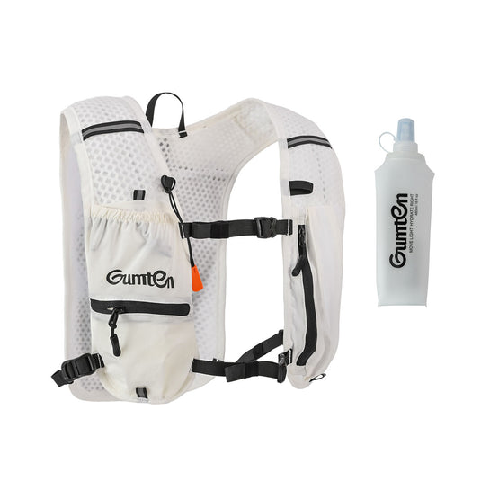 Gumten Durable Multi-Sport Hydration Vest Running Cycling Hiking Vest with Waterproof Material & Adjustable Fit