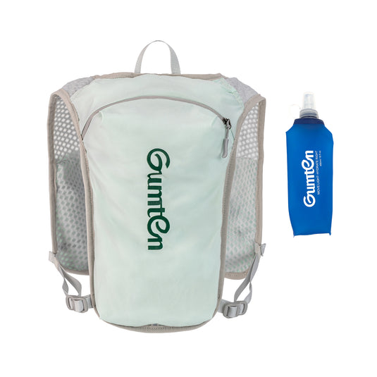 Adjustable Lightweight Reflective 480ML Water Bottle Phone Holder Storage Hydration Backpack Running Vest for Sports Cycling